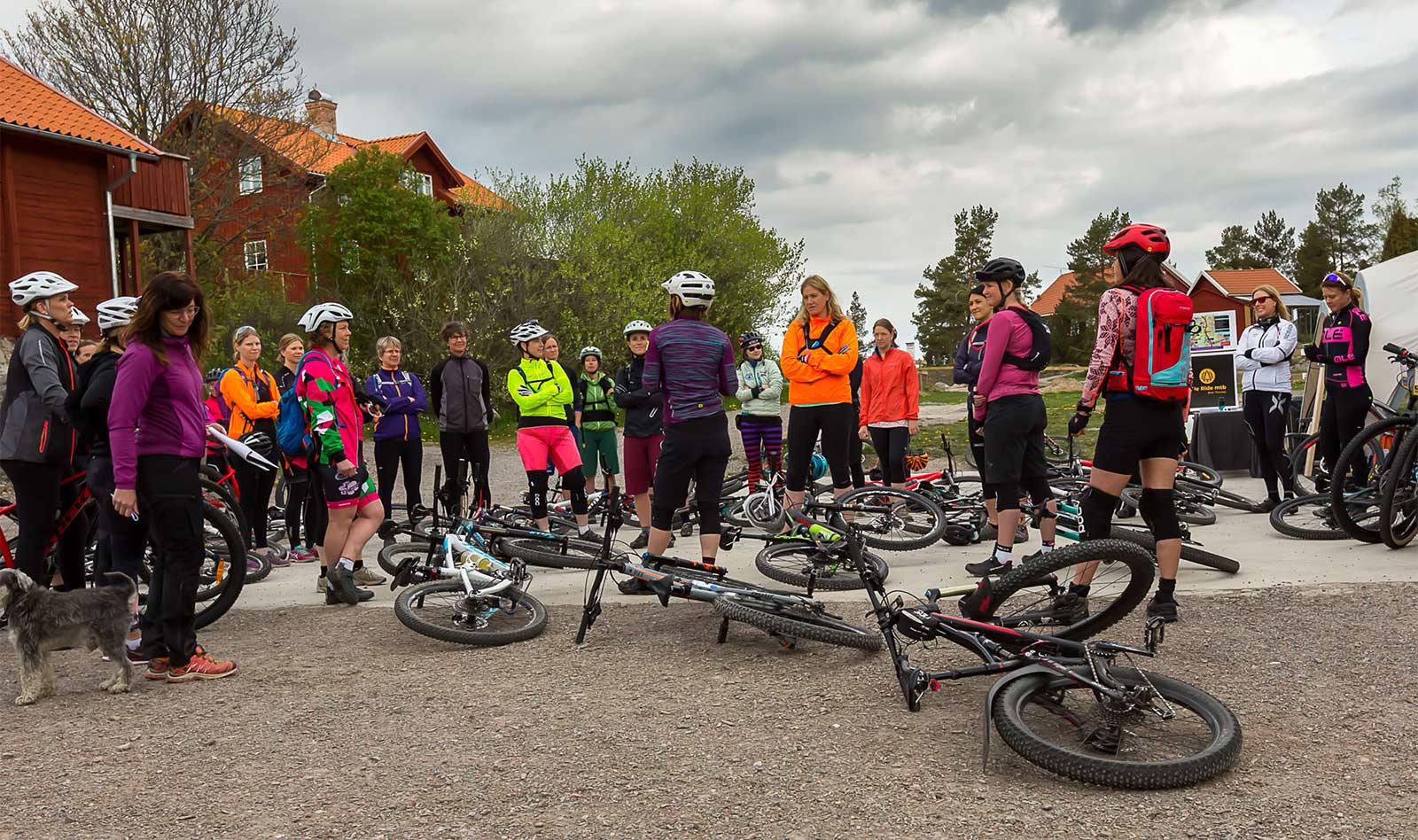 ladies camp We Ride MTB Event