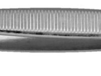 UNIOR Bent flat tweezers Size: 155.