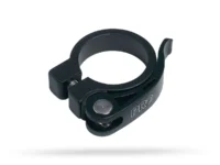 Sadelklämma med snabbkoppling D:34,9mm svart