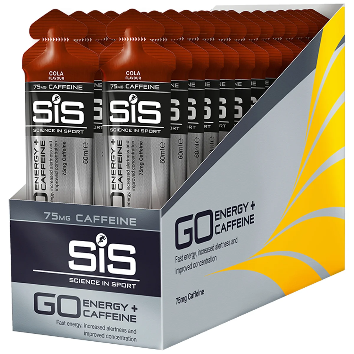 SIS Go Energy + Caffeine Gel cola 30x60ml - Bild 2