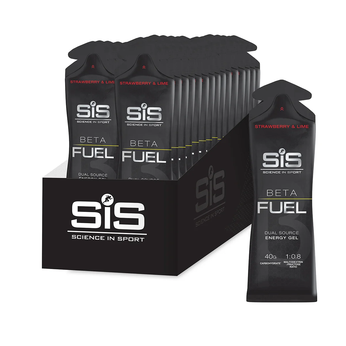 SIS Beta Fuel Gel jordgubb lime 30x60ml - Bild 2